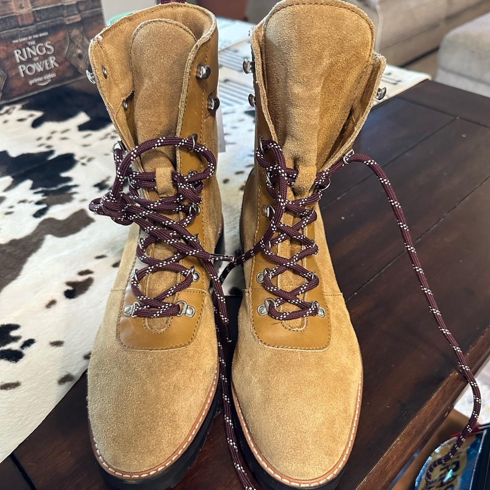 H&M Suede Boots 8.5 NWT